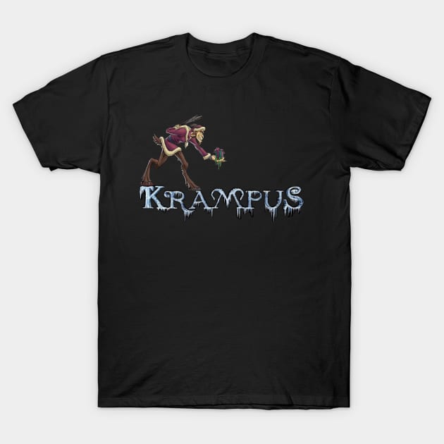 krampus christmas T-Shirt by hot_issue